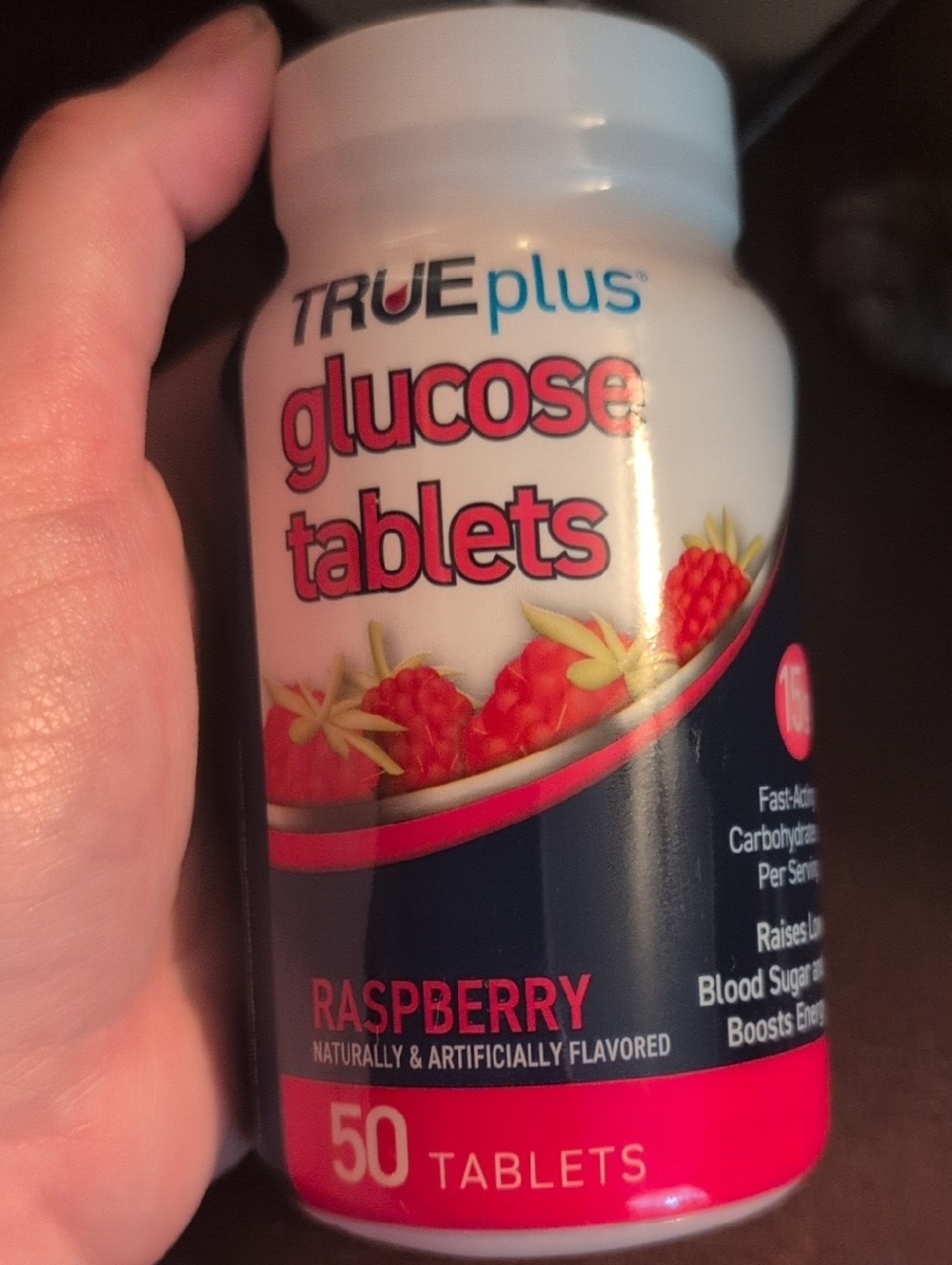 Raspberry Glucose Tablets - Raspberry